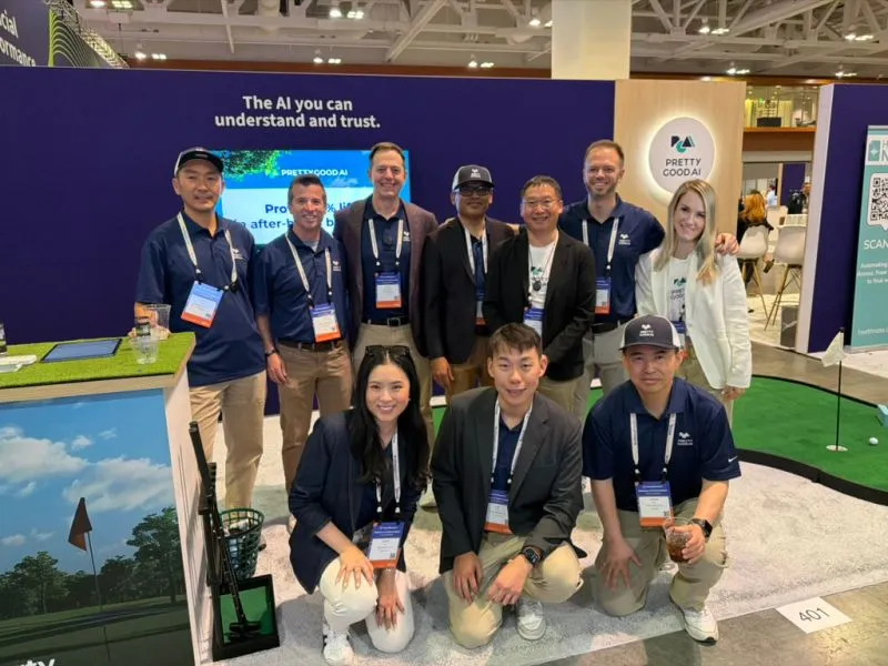 Pretty Good AI team at Thrive Summit 2025