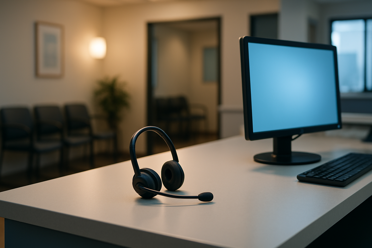 Direct primary care physician managing after-hours patient calls