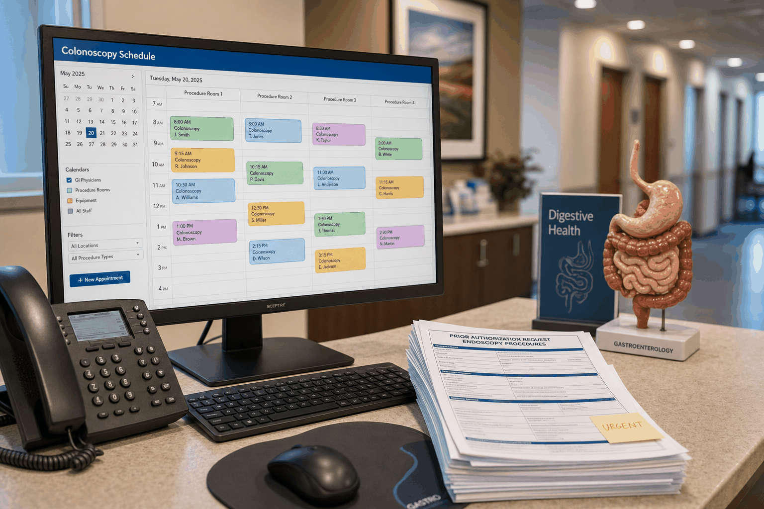 GI Practice Prior Auth: How AI Cuts the Endoscopy Approval Backlog