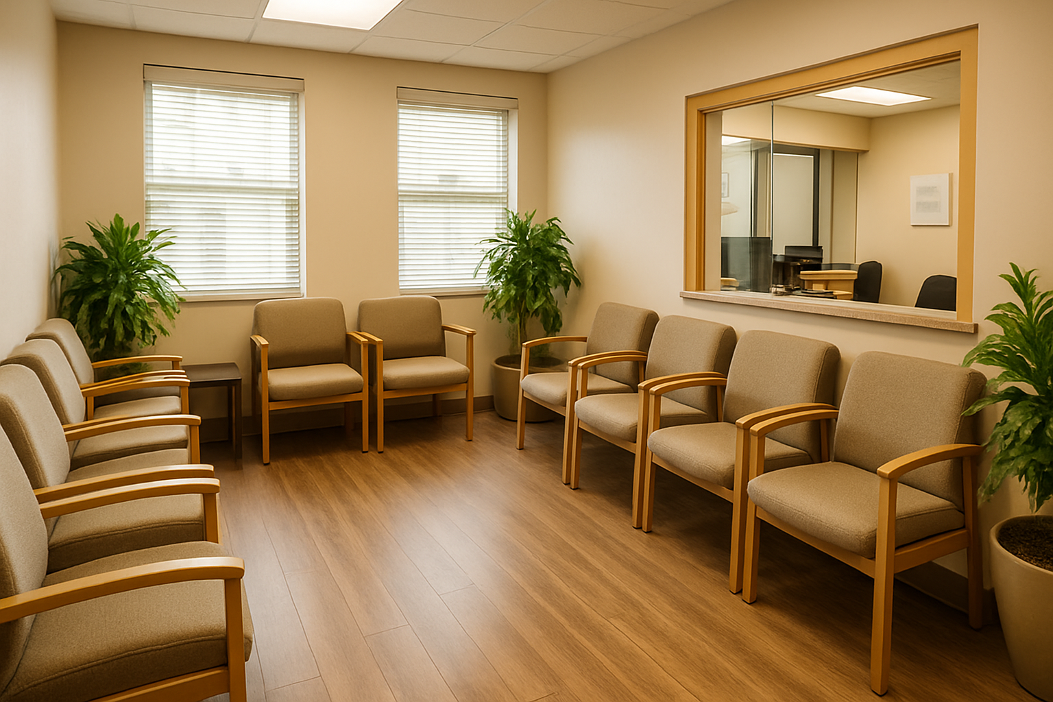 Specialty medical practice staff evaluating AI scheduling solutions