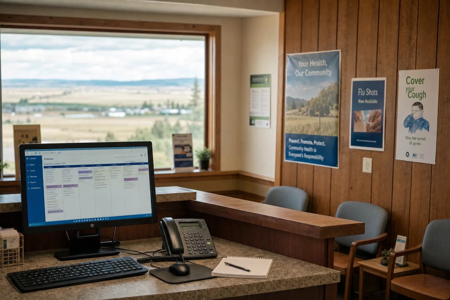 Rural Health Clinic Scheduling and Provider Gaps